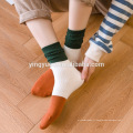 2019 Vente chaude Chaussettes pour femmes en coton doux en cachemire de couleurs assorties de haute qualité